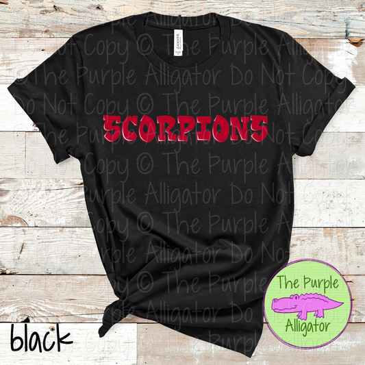 Scorpions Uptown – The Graffiti Series | Bold Street-Style Spirit Design - CHOOSE YOUR DESIGN COLORS - 1125 (d2f TPA)