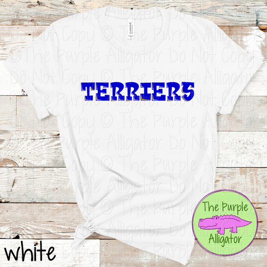Terriers Uptown – The Graffiti Series | Bold Street-Style Spirit Design - CHOOSE YOUR DESIGN COLORS - 1125 (d2f TPA)