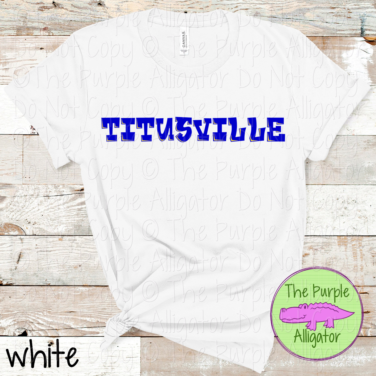 Titusville Uptown – The Graffiti Series | Bold Street-Style Spirit Design - CHOOSE YOUR DESIGN COLORS - 1125 (d2f TPA)