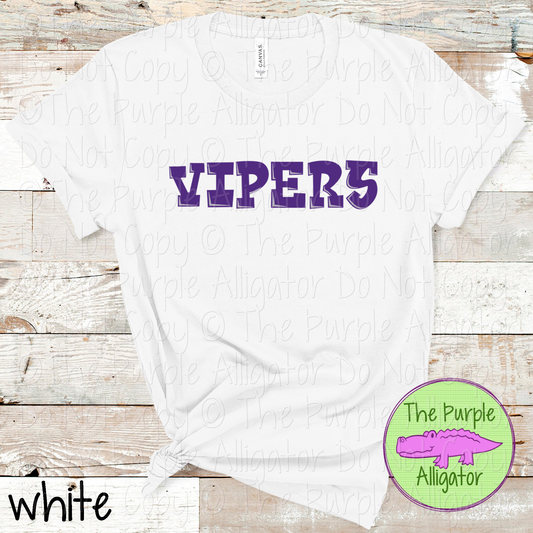 Vipers Uptown – The Graffiti Series | Bold Street-Style Spirit Design - CHOOSE YOUR DESIGN COLORS - 1125 (d2f TPA)