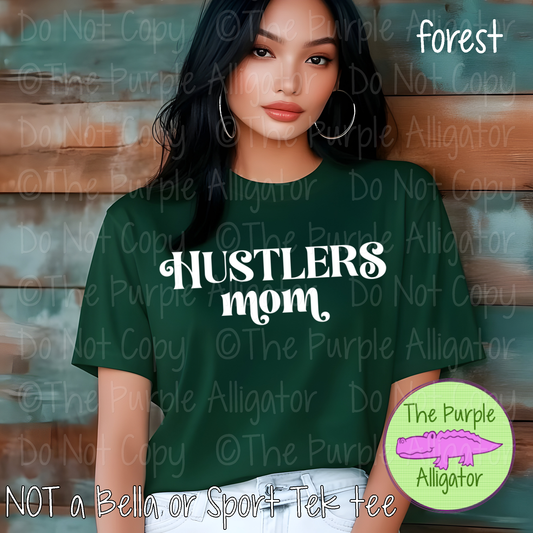 Hustlers Mom Vintage Charm | Elegant Retro Spirit Design - CHOOSE YOUR TEXT COLOR  1025 (d2f TPA)