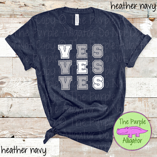 Viera Elementary VES 2 Color Stack Design | Custom Spirit Wear for Teachers, Students & Fans - CHOOSE YOUR DESIGN COLORS - 0725 (d2f TPA)