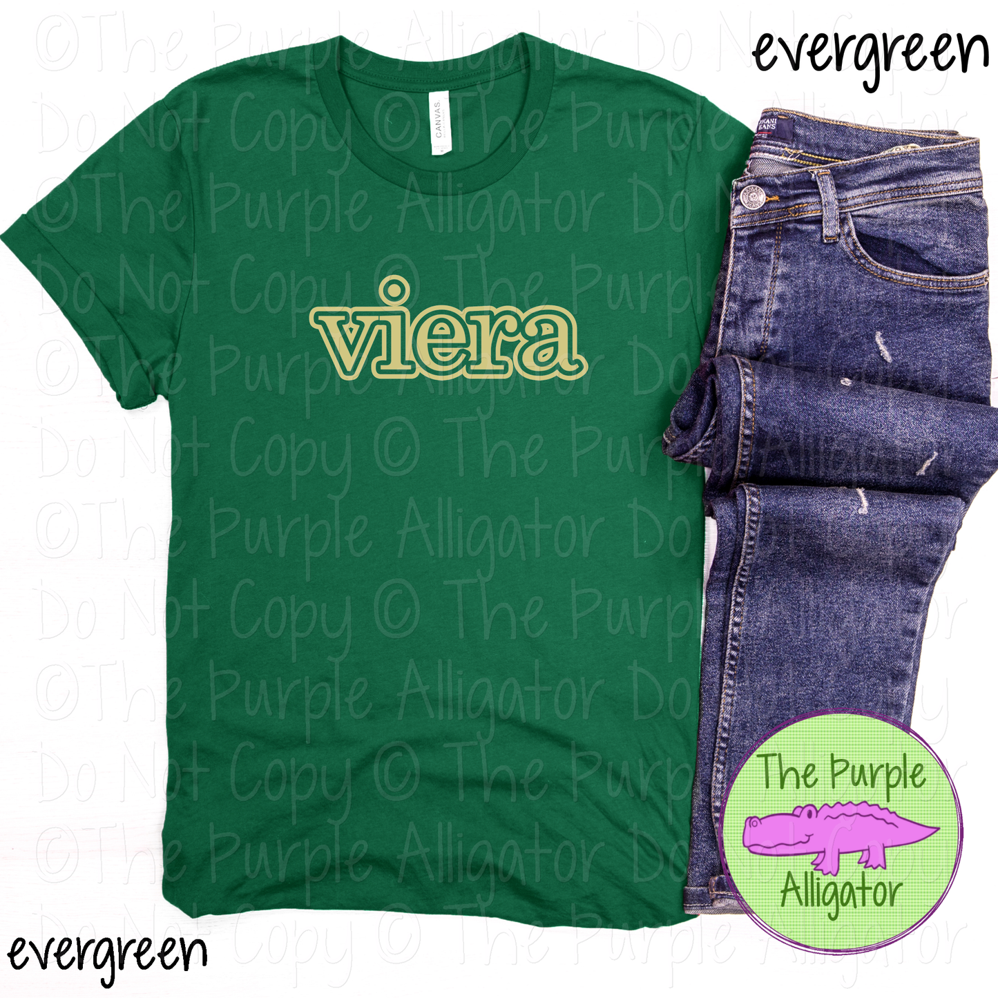 Viera Legacy Outline - The Classic Series - Custom School & Mascot Spirit Wear Apparel 0626 TPA