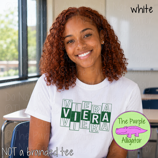 Viera Side Step - The Stacked Series – Custom Spirit Wear School & Mascot Apparel 0926 TPA