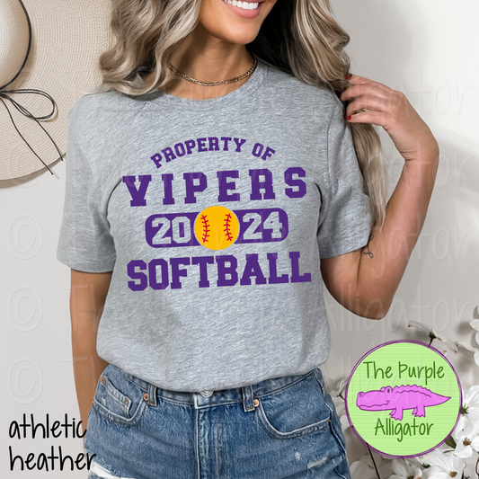 Vipers Softball Purple SC0051 (d2f TPA)