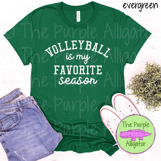 Volleyball is my Favorite Season - white (d2f TPA)