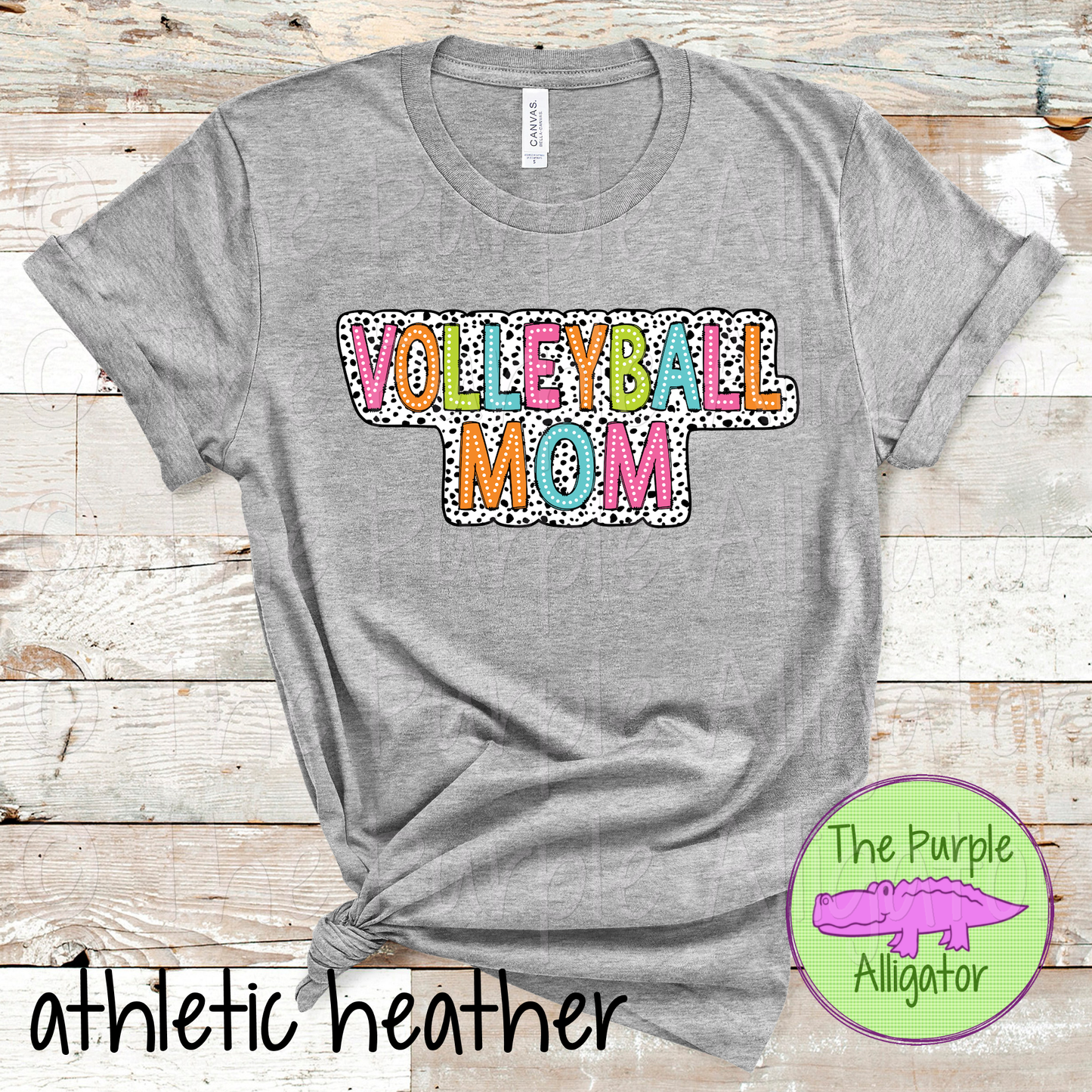 Volleyball Mom Dalmatian Dots 0724 (d2f TBA-DF-CF)