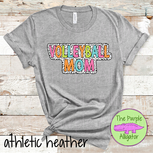 Volleyball Mom Dalmatian Dots 0724 (d2f TBA-DF-CF)