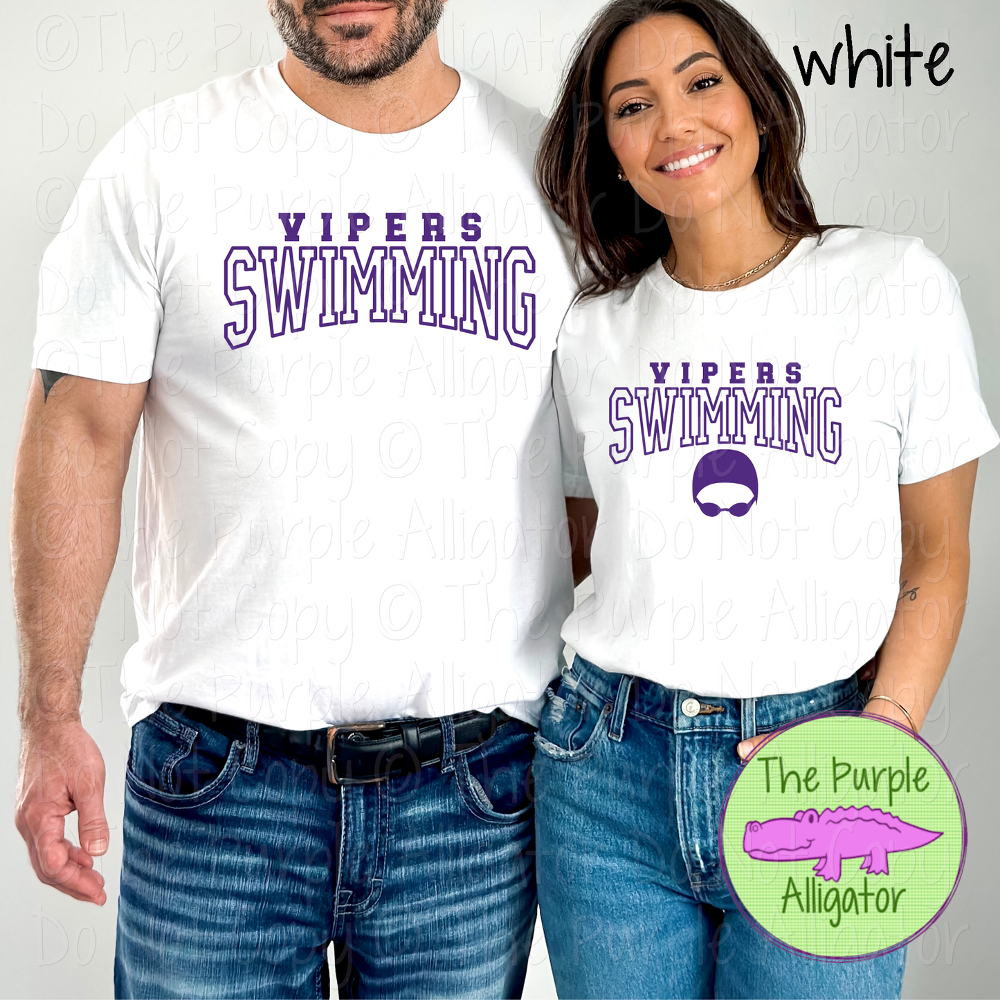 Vipers Swimming 2 - Custom Swim Spirit Wear Mascot Apparel 0626 TPA