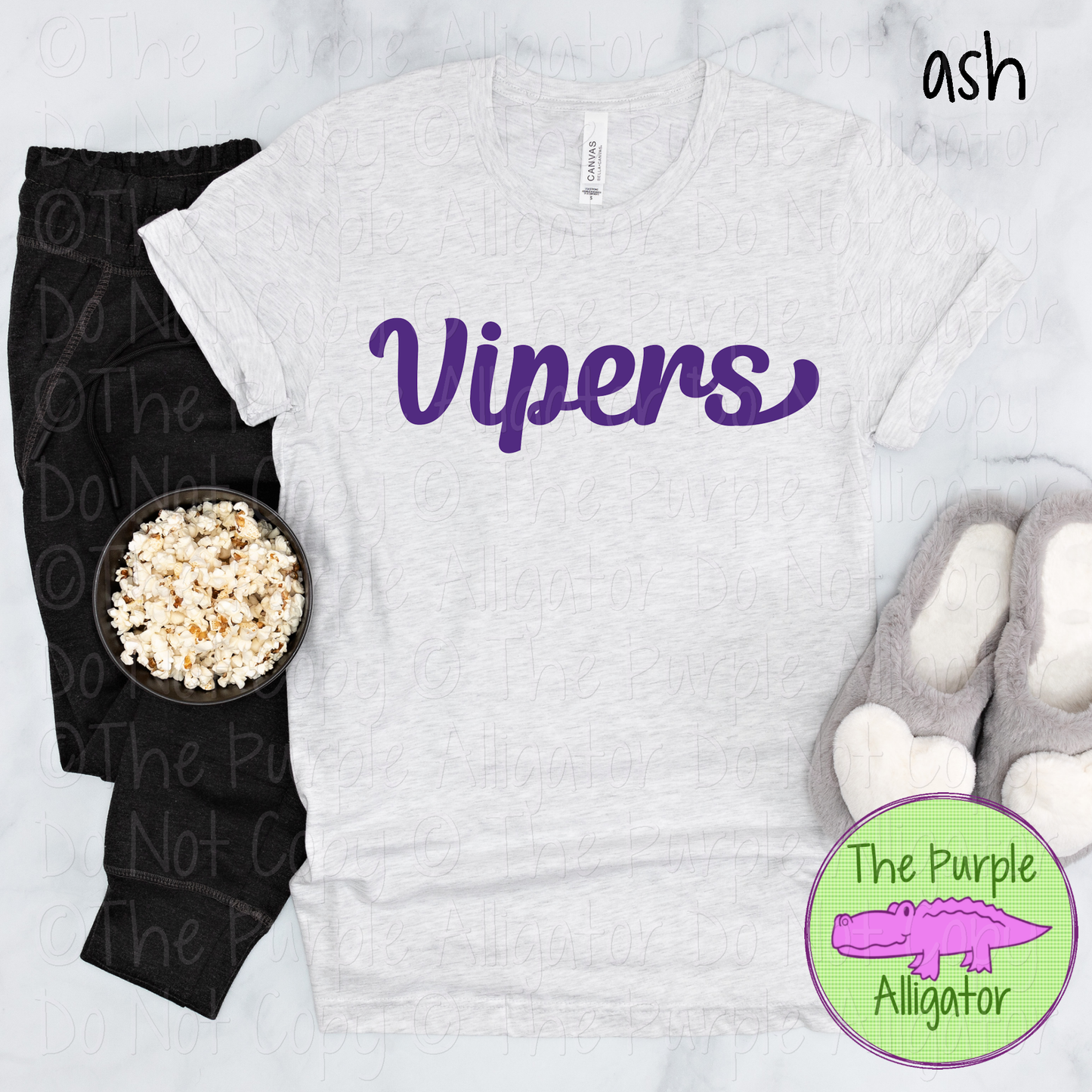 Vipers Drive - The Signature Series | Bold Swash Script Spirit Wear 0226 TPA