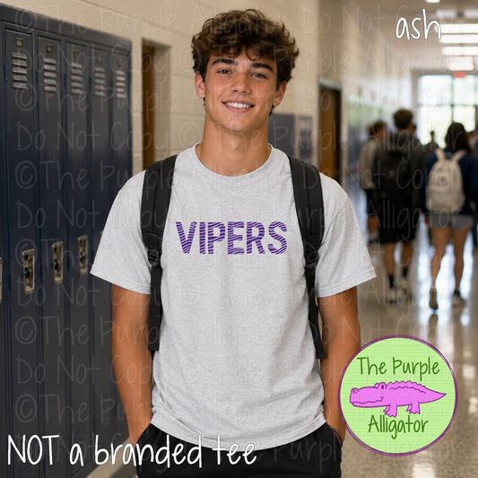 Vipers Ripple Effect – Custom School & Mascot Spirit Wear 1026 TPA