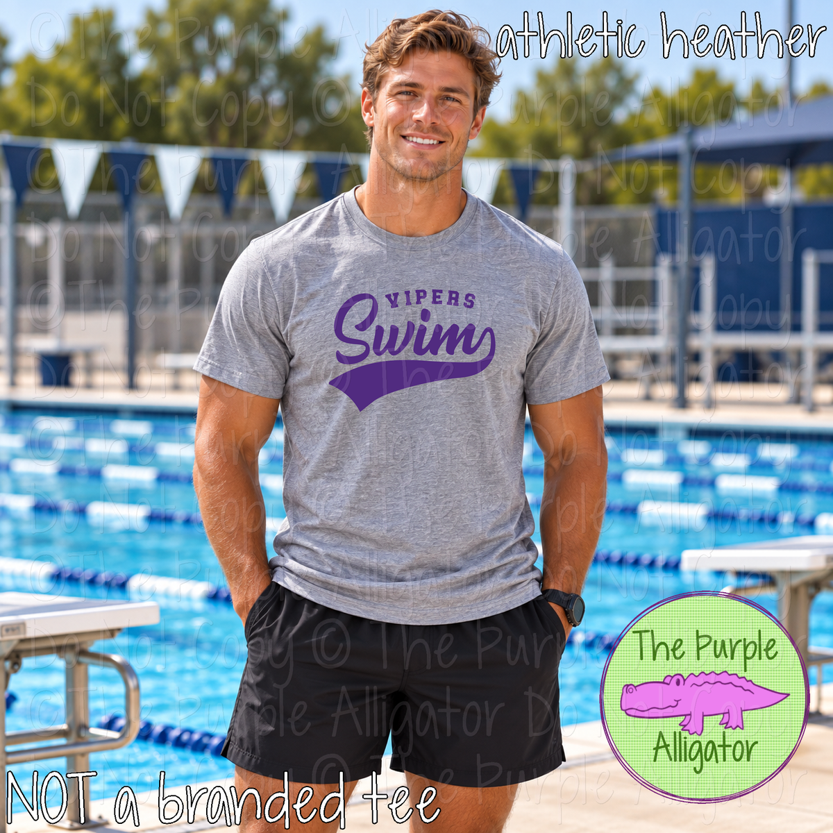 Vipers Swim 13 – Classic Swash Custom Swim Spirit Wear Mascot Apparel 1026 TPA