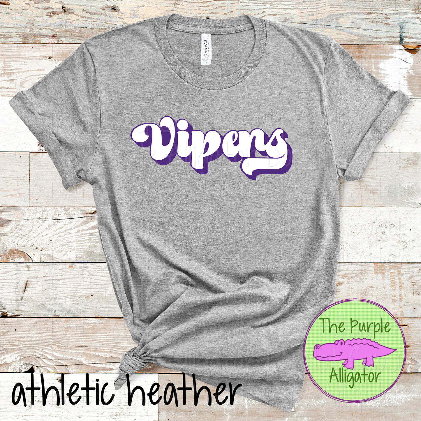 Vipers Throwback – Custom School & Mascot Spirit Wear Apparel 0826 TPA