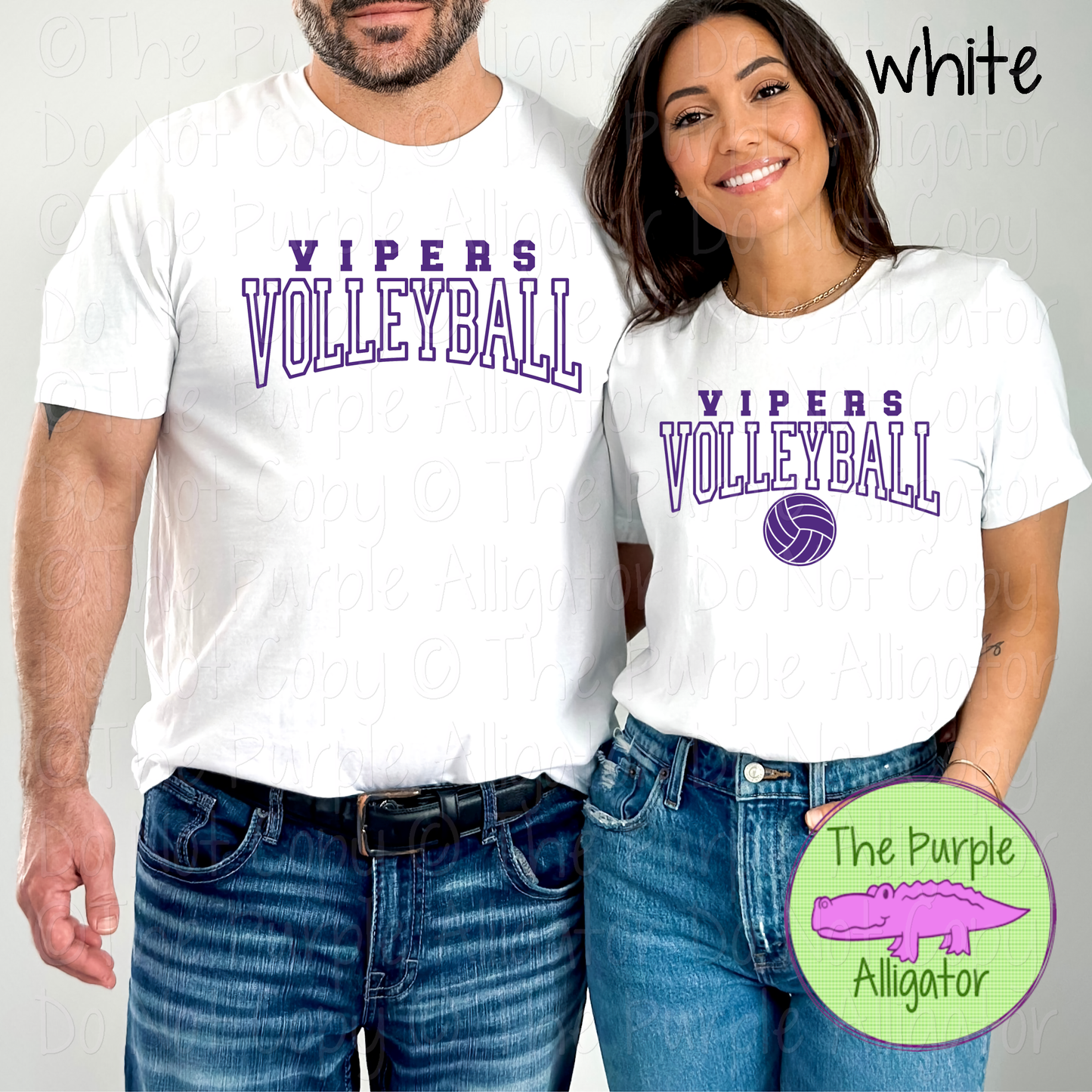 Vipers Volleyball 49 - Custom Volleyball Spirit Wear Mascot Apparel 0626 TPA