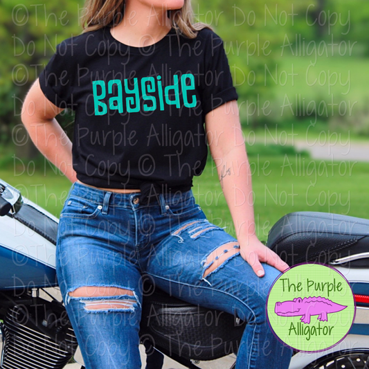 Bayside Vintage Tiki School Spirit - CHOOSE YOUR TEXT COLOR - 1224 (d2f TPA)