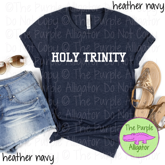Holy Trinity Varsity Slab | Bold School Spirit Apparel for Students, Staff & Fans - CHOOSE YOUR DESIGN COLOR 0725 (d2f TPA)