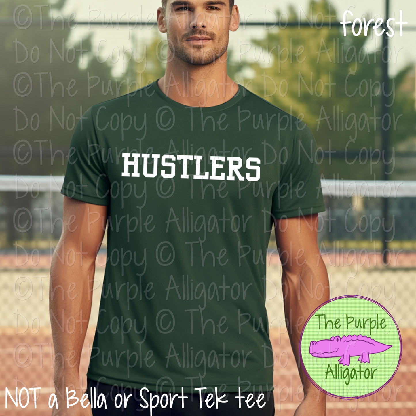 Hustlers Varsity Slab | Bold School Spirit Apparel for Students, Staff & Fans - CHOOSE YOUR DESIGN COLOR 0725 (d2f TPA)