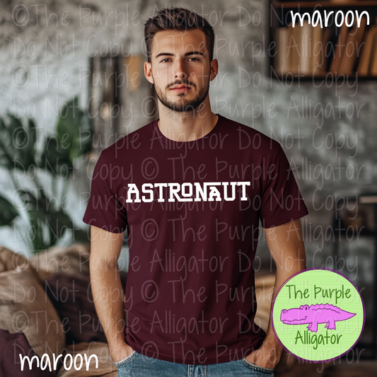 Astronaut Varsity Slab Funky | Bold & Playful Spirit Wear for Students, Staff & Fans - CHOOSE YOUR DESIGN COLOR 0725 (d2f TPA)
