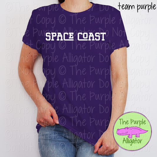 Space Coast Varsity Slab Funky | Bold & Playful Spirit Wear for Students, Staff & Fans - CHOOSE YOUR DESIGN COLOR 0725 (d2f TPA)