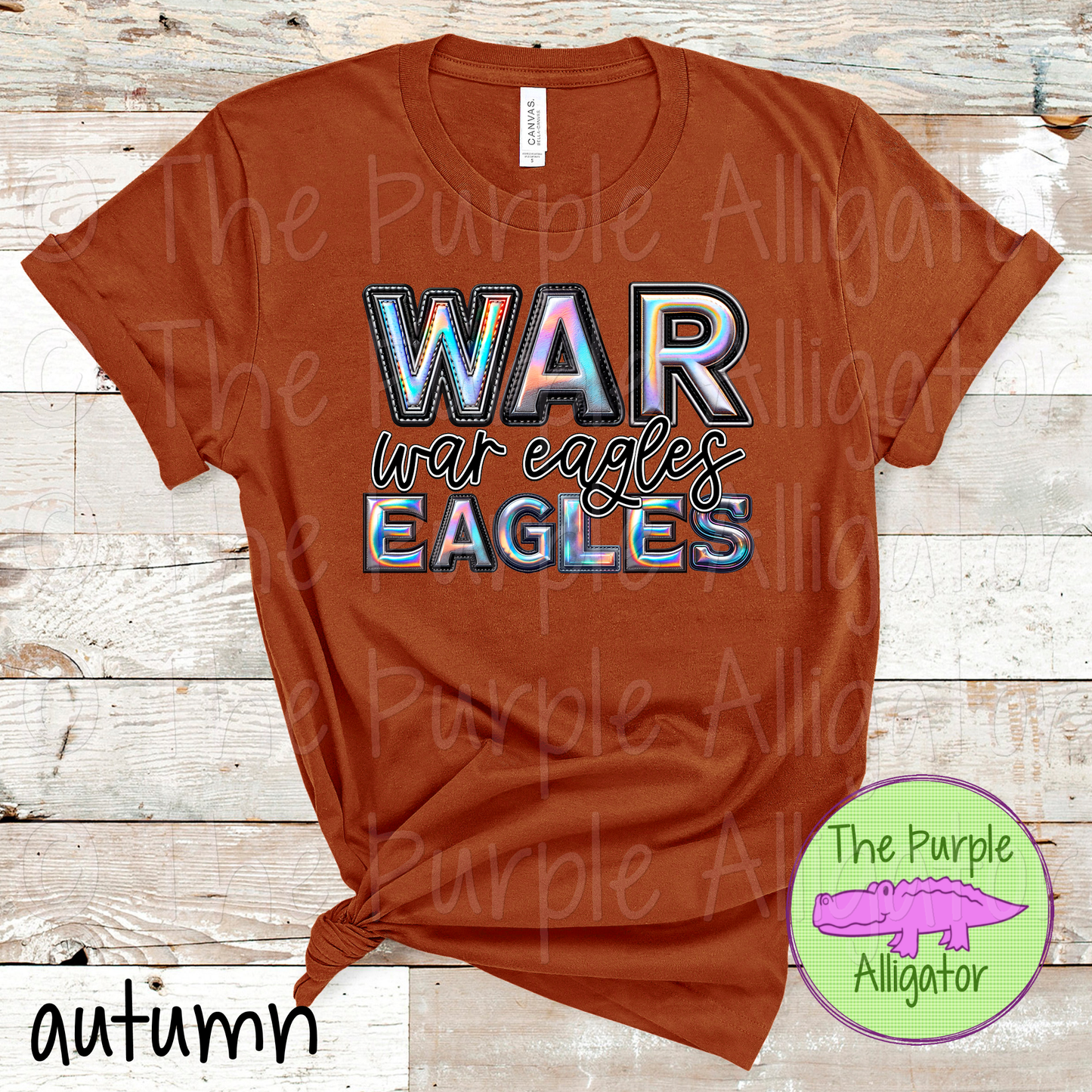 War Eagles Holographic Mascot Team Spirit (d2f TED)