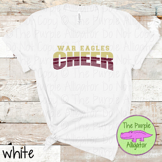 War Eagles Cheer 39 - Vintage Arch Custom Cheer Spirit Wear Mascot Apparel 0626 TPA
