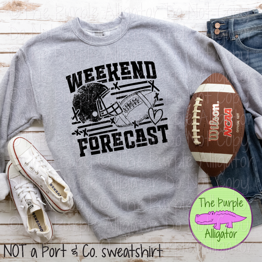 Weekend Forecast | All Football with a Chance of Tailgating Tee 1223 (D2F HMD)