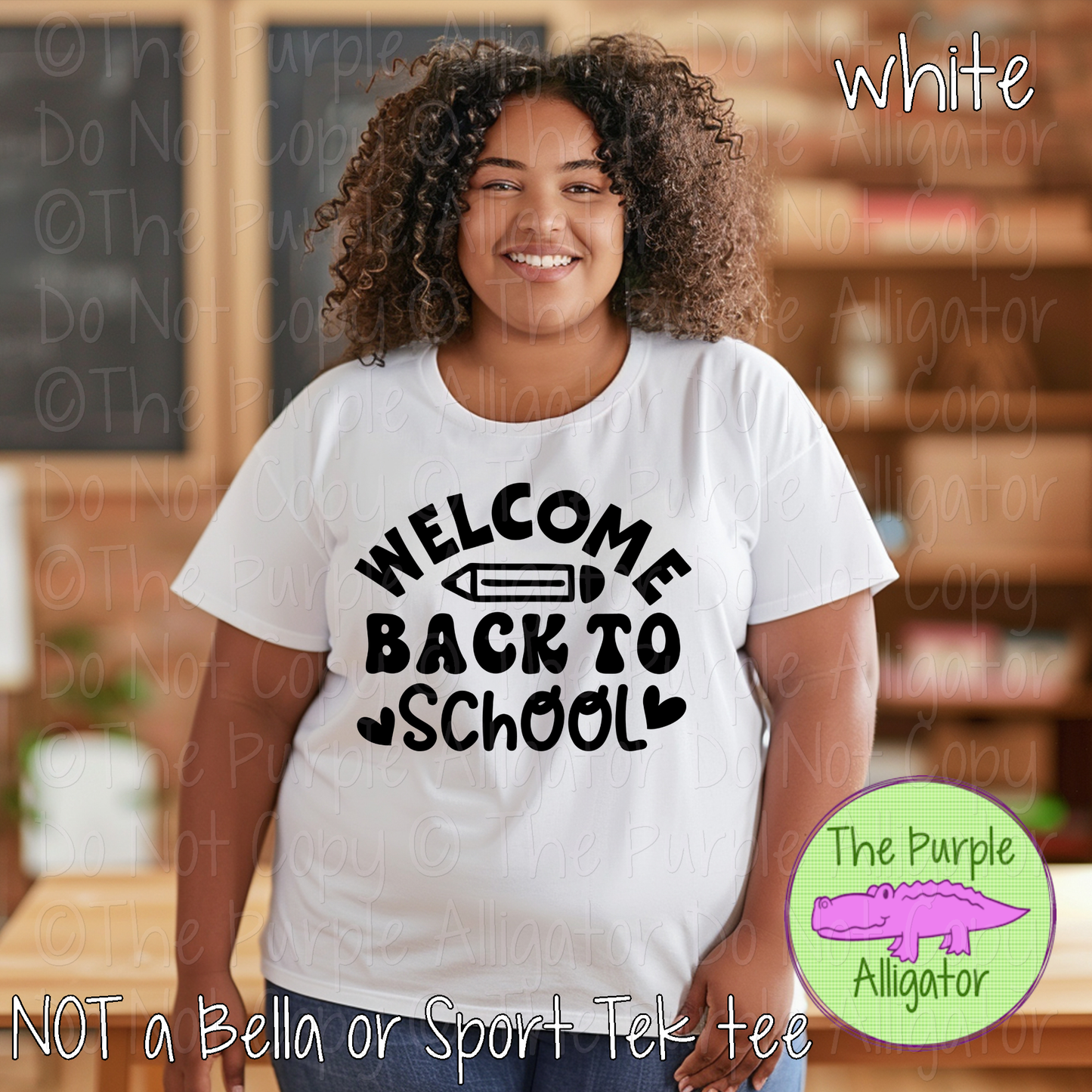 Welcome Back to School Pencil Shirt Cute Back to School Teacher Tee 0424 F