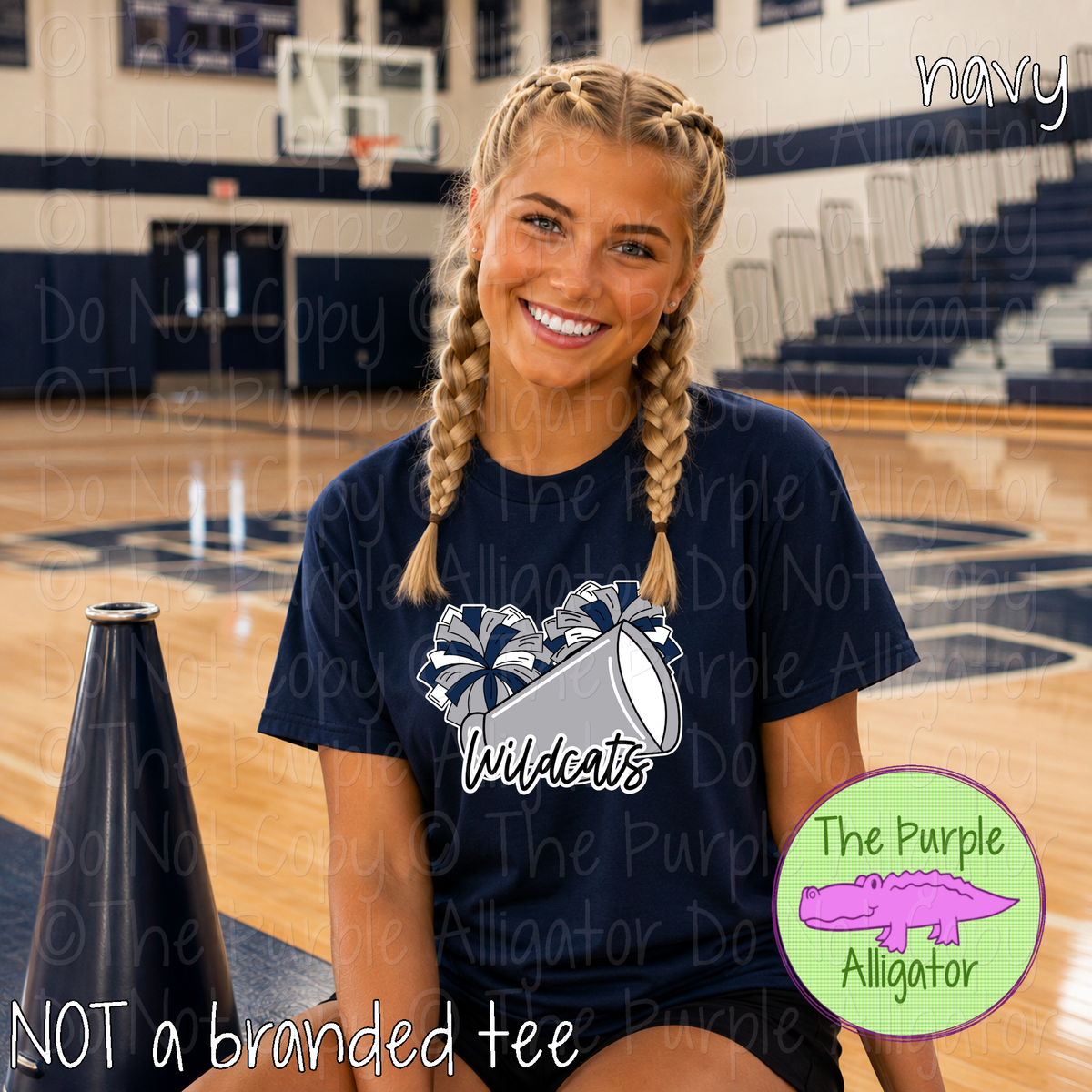 Wildcats Spirit Shout – Custom Cheer Spirit Wear Mascot Apparel 0926 TPA