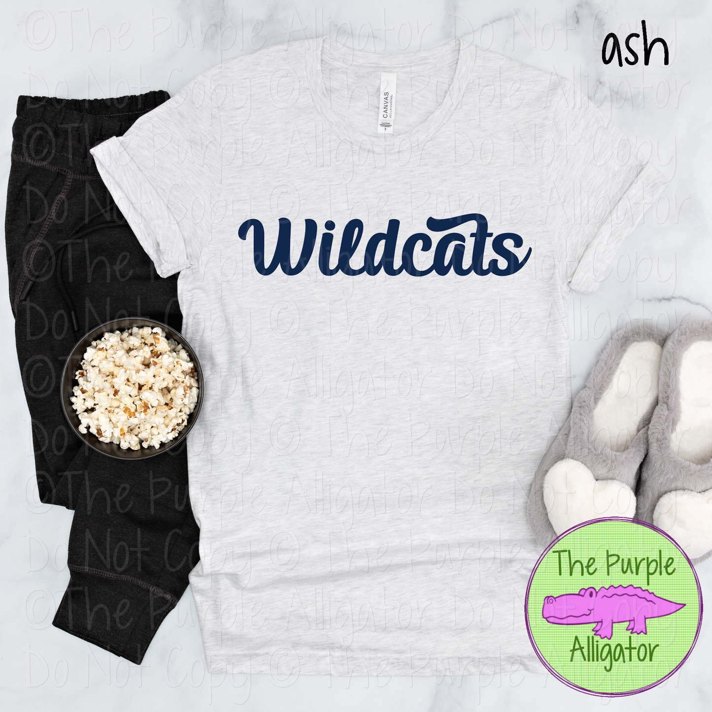 Wildcats Drive - The Signature Series | Bold Swash Script Spirit Wear 0226 TPA