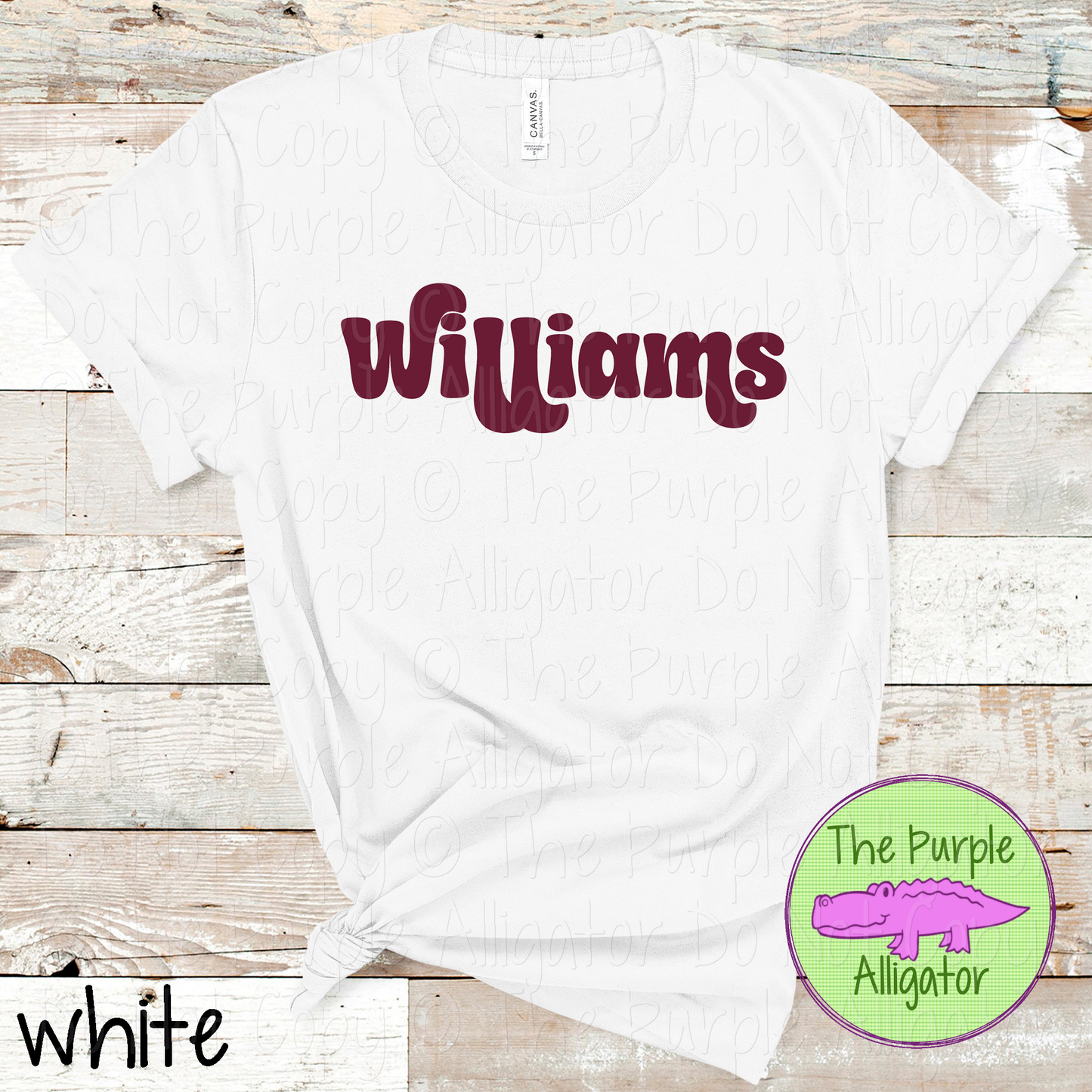 Williams Groove – Custom Spirit Wear School & Mascot Apparel 0926 TPA