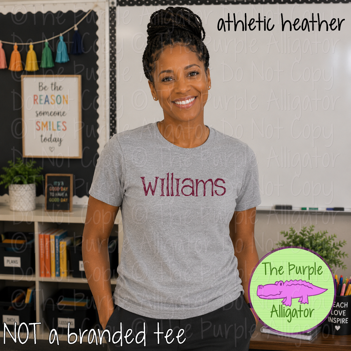 Williams Distorted - The Grunge Series | Custom Spirit Wear School & Mascot Apparel 0825 TPA