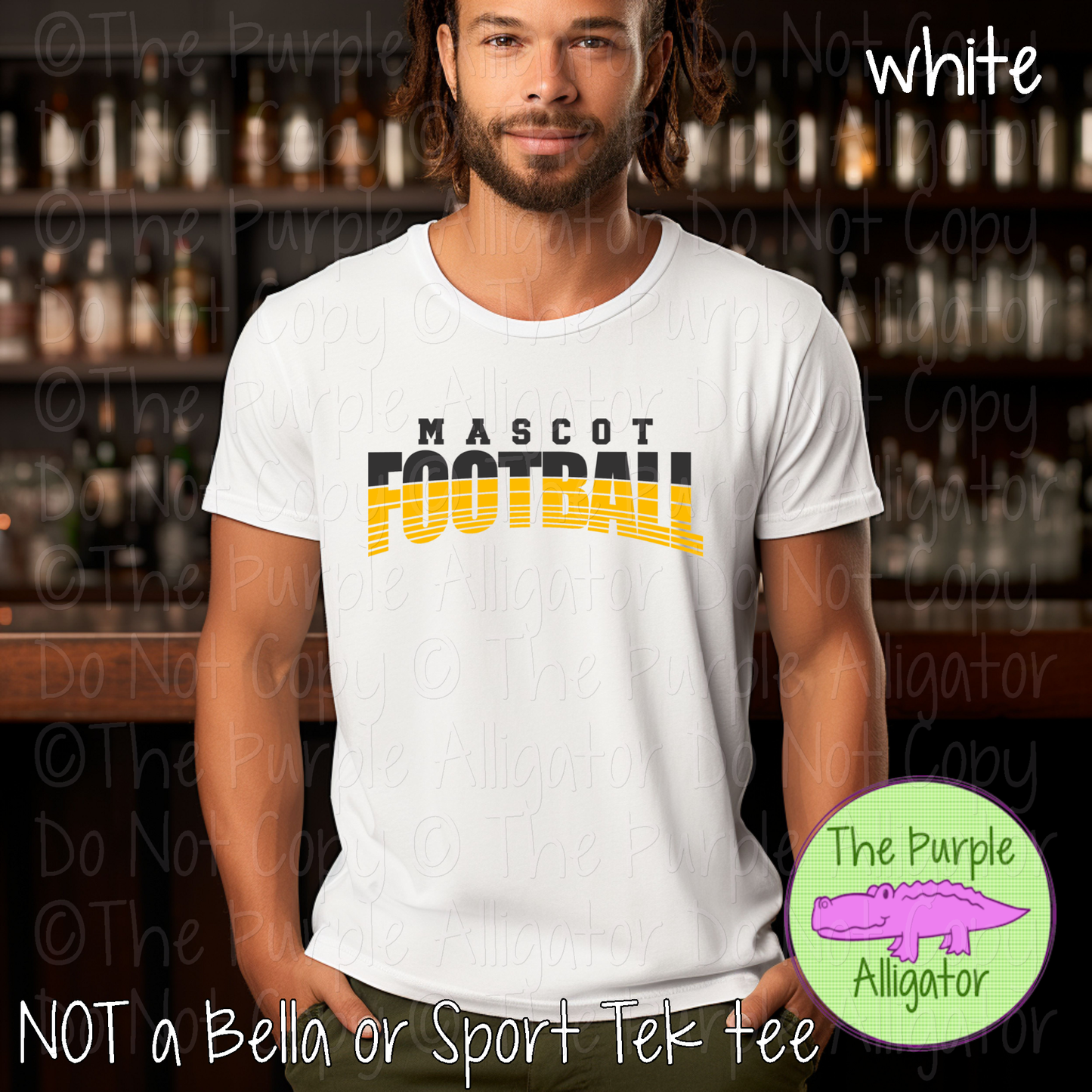 YOUR MASCOT Football 41 - Vintage Arch Custom Football Spirit Wear Mascot Apparel 0626 TPA
