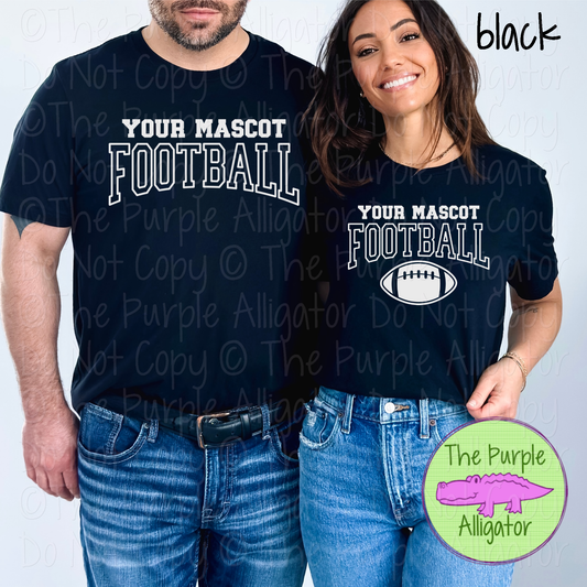 YOUR MASCOT Football 52 - Custom Football Team Spirit Wear Mascot Apparel 0725 TPA