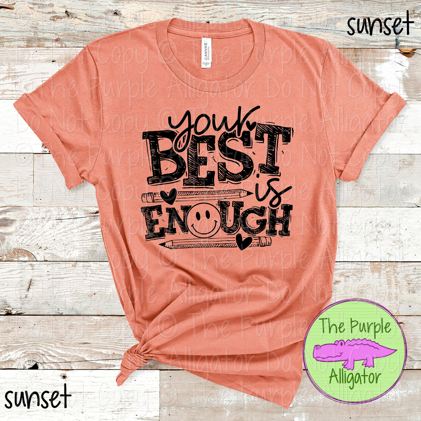 Your Best is Enough - CHOOSE YOUR DESIGN COLOR - 0524 (d2f HMD)