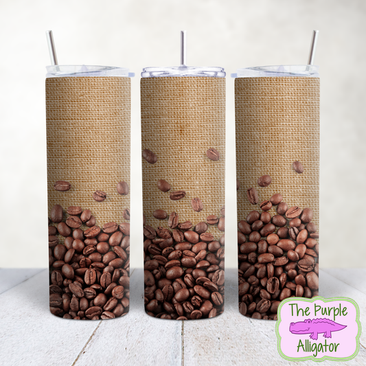 Coffee Beans Burlap (BT) 20oz Tumbler