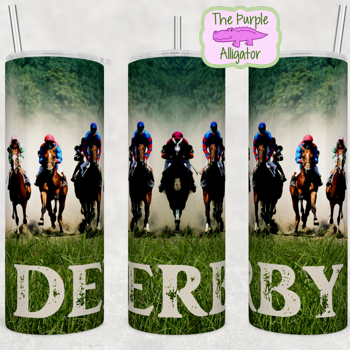 Derby Horses Racing (BT) 20oz Tumbler
