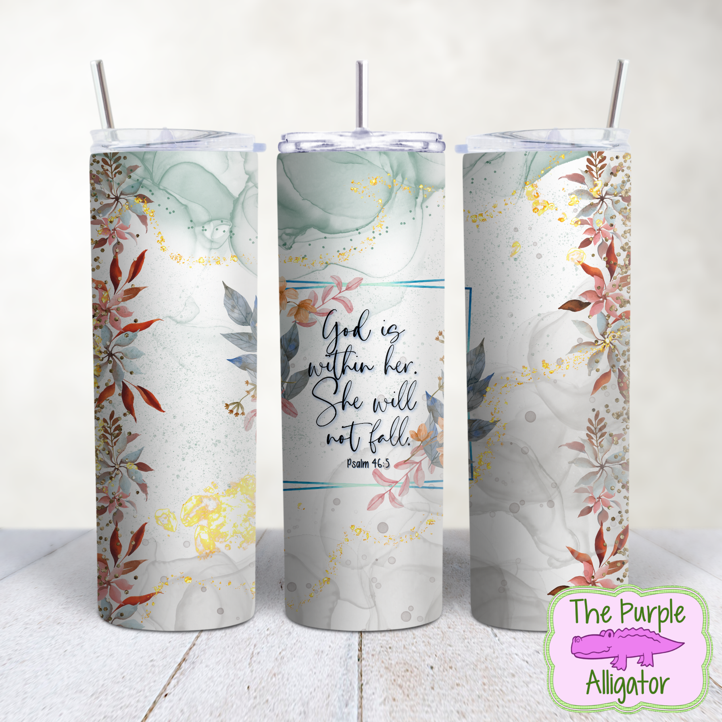 God is Within Her (BT) 20oz Tumbler