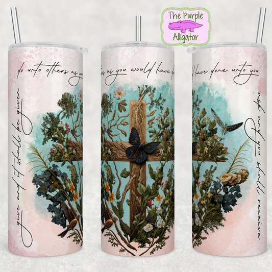 It Shall Be Given Cross (BT) 20oz Tumbler