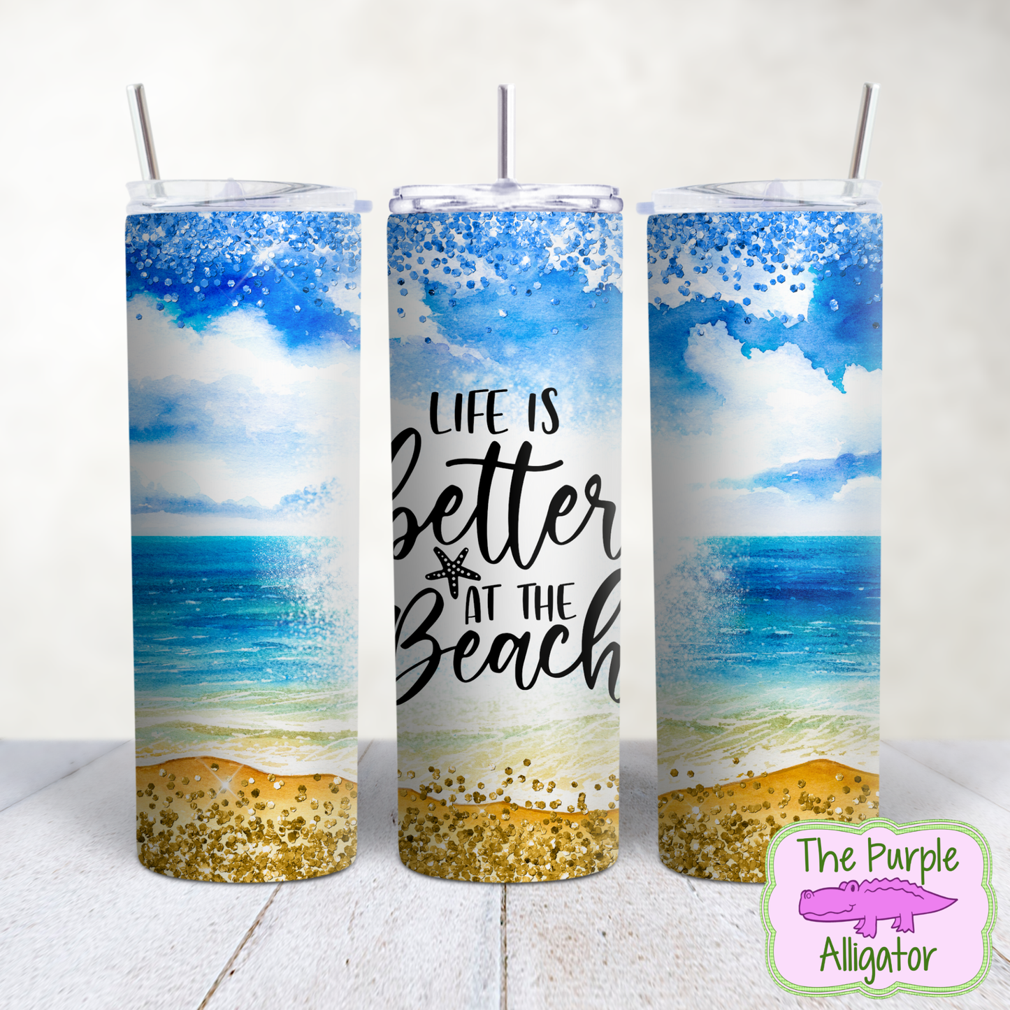 Life is Better at the Beach Starfish (PS) 20oz Tumbler