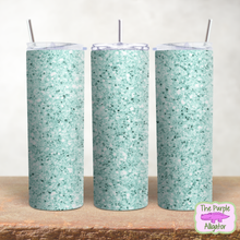 Load image into Gallery viewer, Light Blue Glitter (DLS) 20oz Tumbler