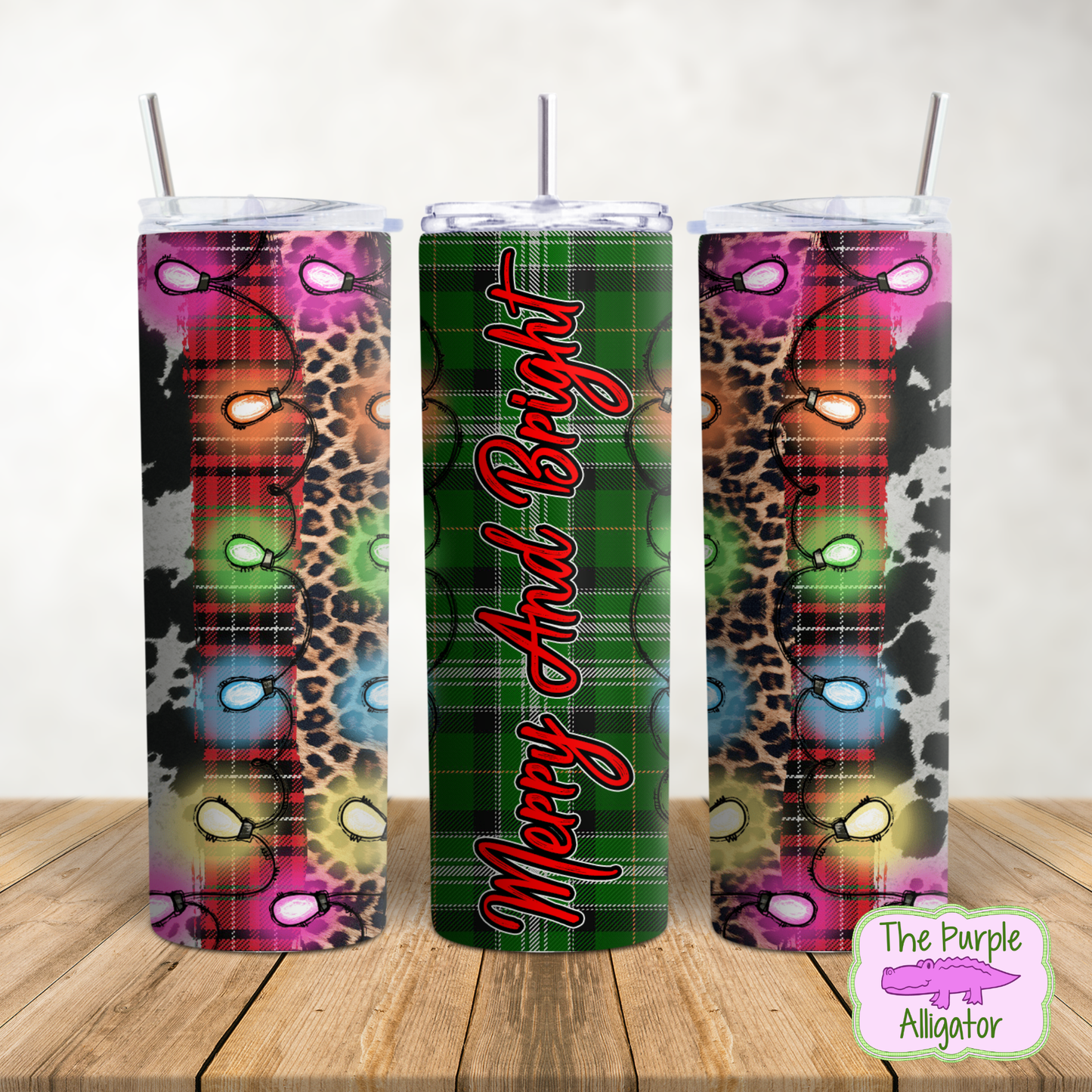 Merry and Bright Lights (BDS) 20oz Tumbler