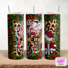 Load image into Gallery viewer, Merry Christmas Bear (BDS) 20oz Tumbler