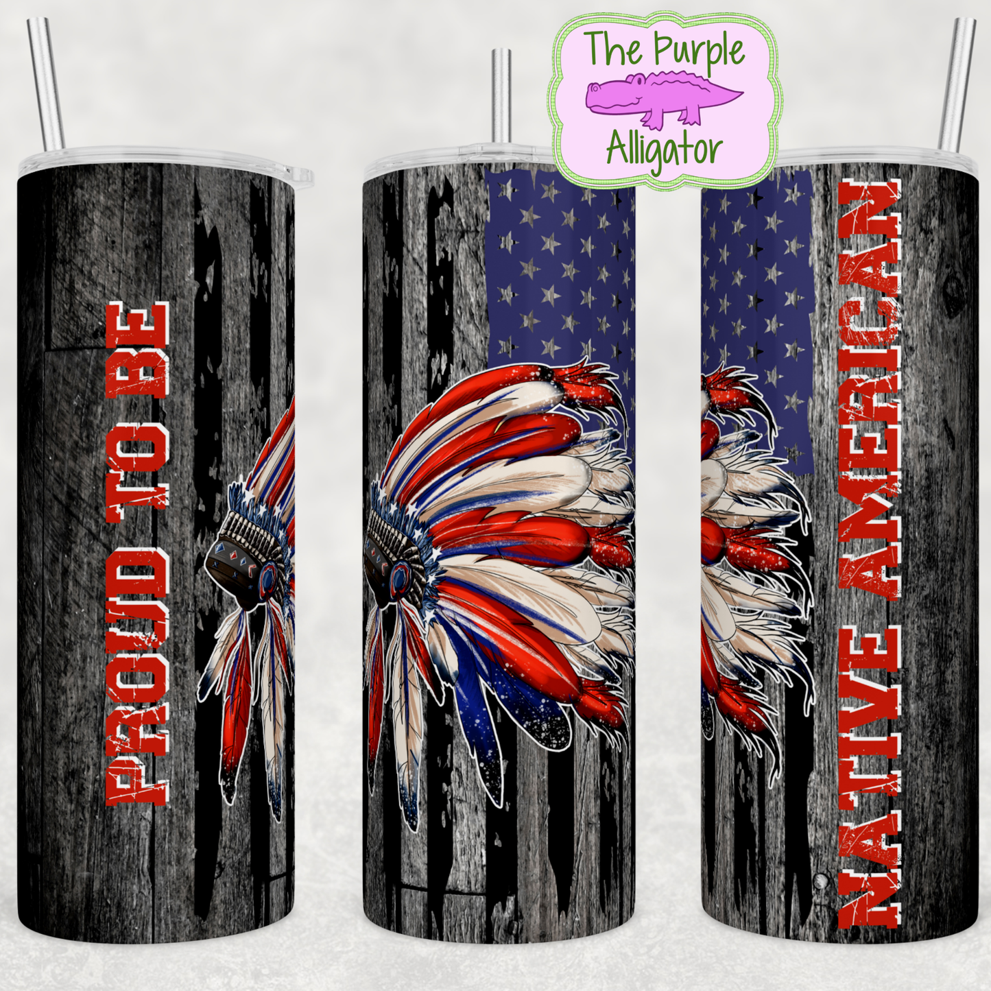 Proud to be Native American (BT) 20oz Tumbler